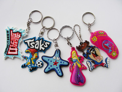 【【廠家直銷】精美PVC鑰匙扣(時尚促銷禮品)】價格,廠家,圖片,鑰匙飾品、掛件,廣州恩燁商貿-